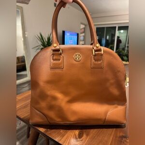 Tory Burch Tan Leather Satchel